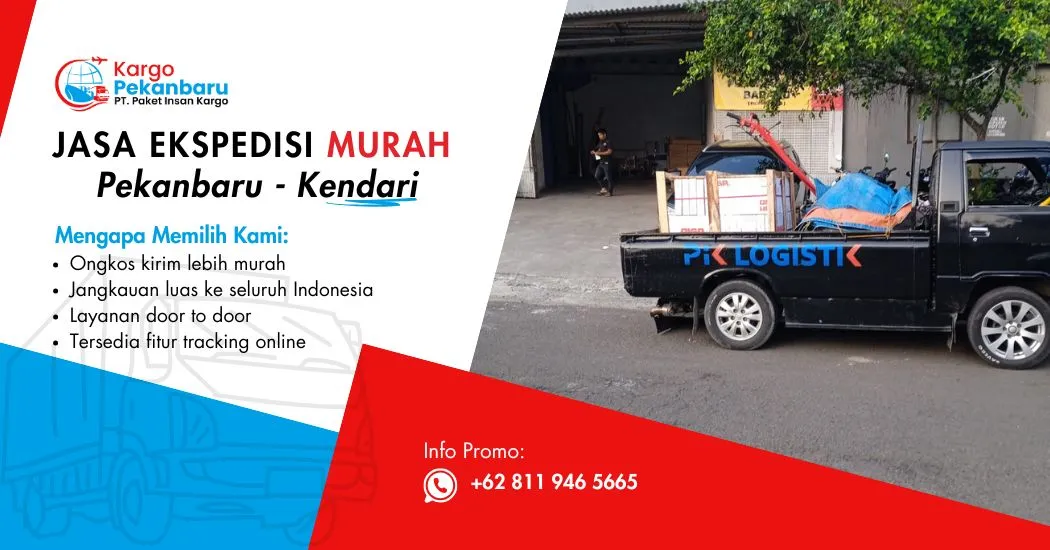 Jasa Ekspedisi Murah Pekanbaru ke Kendari