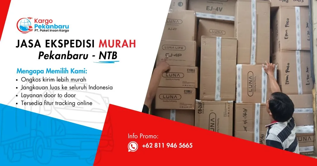 pekanbaru ntb Jasa Ekspedisi Murah Pekanbaru ke NTB