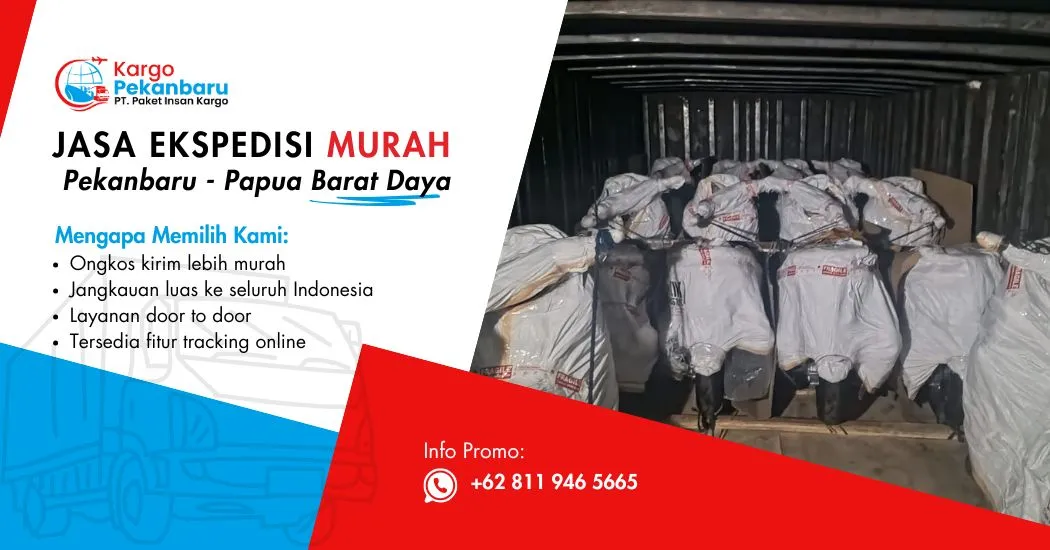 Jasa Ekspedisi Murah Pekanbaru ke Papua Barat Daya