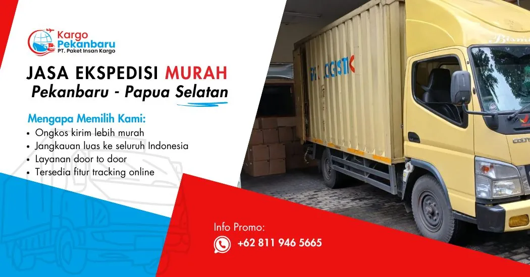 pekanbaru papua selatan Jasa Ekspedisi Murah Pekanbaru ke Papua Selatan