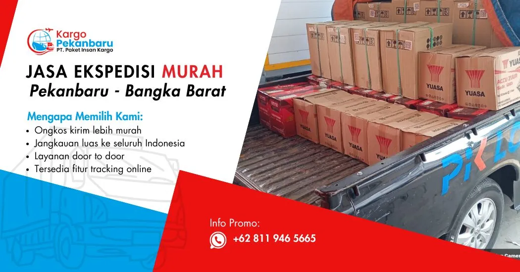 Jasa Ekspedisi Murah Pekanbaru ke Bangka Barat
