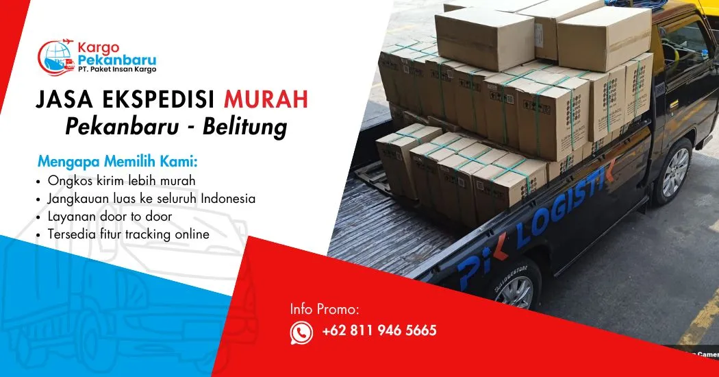Jasa Ekspedisi Murah Pekanbaru ke Belitung