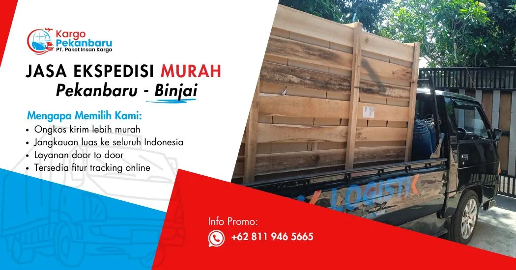 Jasa Ekspedisi Murah Pekanbaru ke Binjai