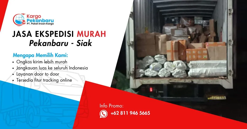 Jasa Ekspedisi Murah Pekanbaru ke Siak