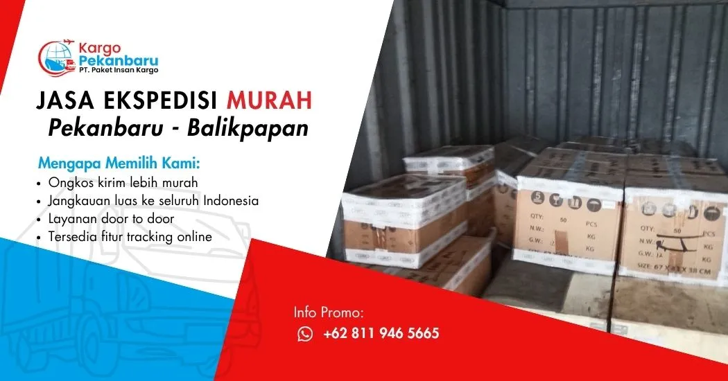 pekanbaru Balikpapan Jasa Ekspedisi Murah Pekanbaru ke Balikpapan