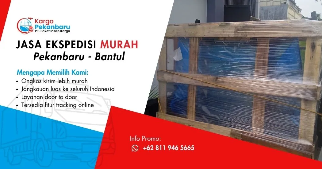 Jasa Ekspedisi Murah Pekanbaru ke Bantul