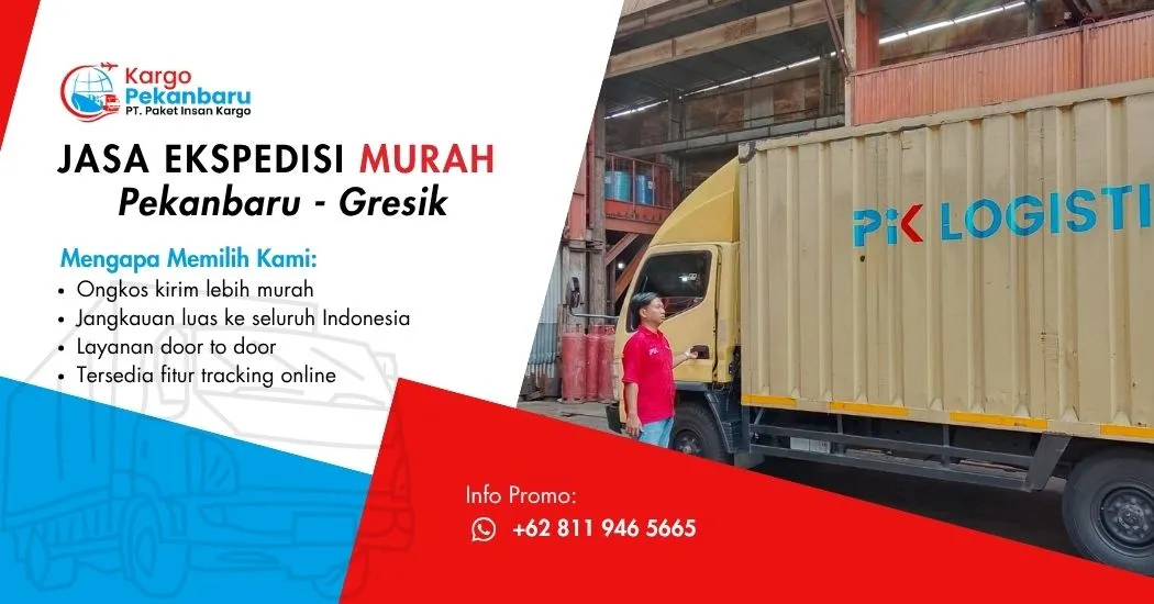 Jasa Ekspedisi Murah Pekanbaru ke Gresik