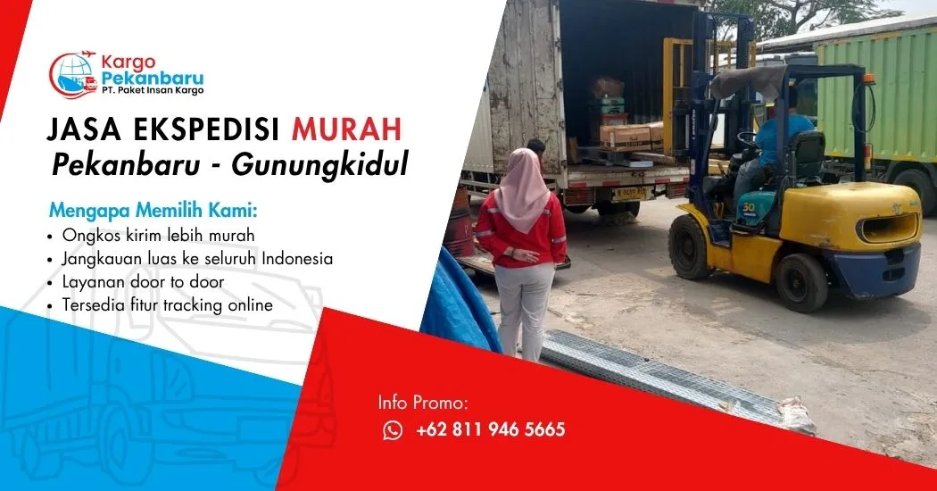 pekanbaru Gunungkidul Jasa Ekspedisi Murah Pekanbaru ke Gunungkidul