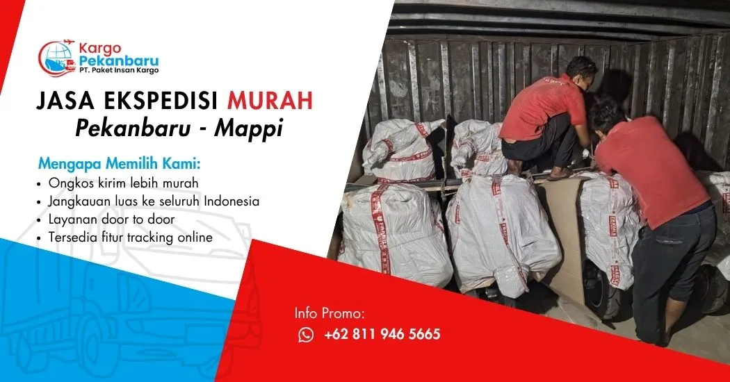 Jasa Ekspedisi Murah Pekanbaru ke Mappi