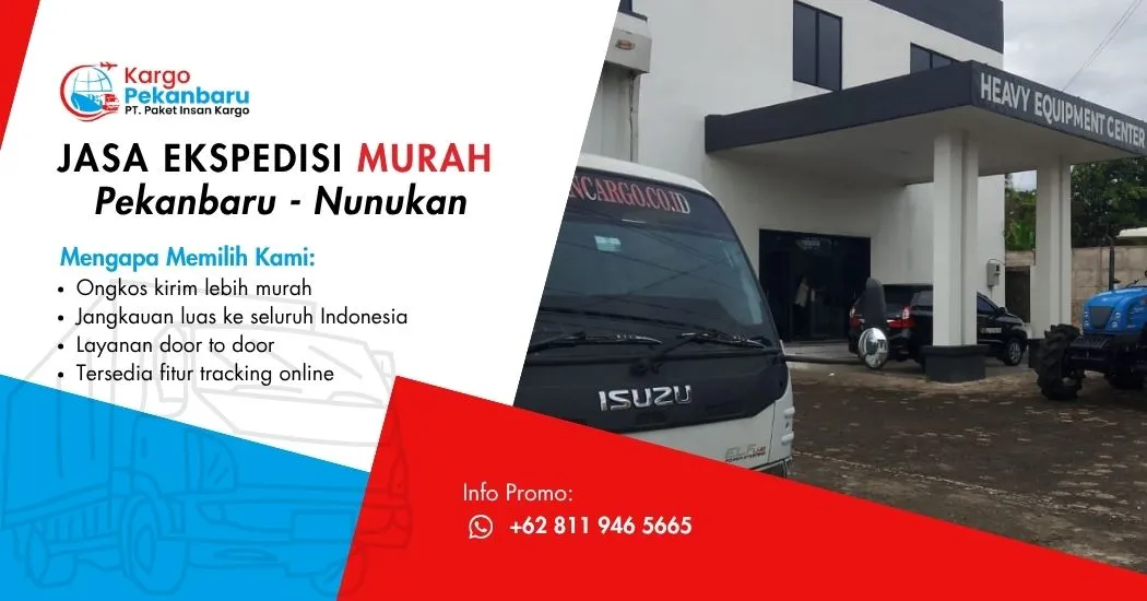 Jasa Ekspedisi Murah Pekanbaru ke Nunukan