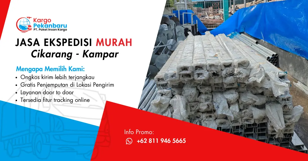 Jasa Ekspedisi Murah Cikarang ke Kampar