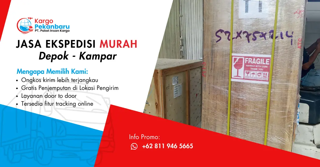 Jasa Ekspedisi Murah Depok ke Kampar
