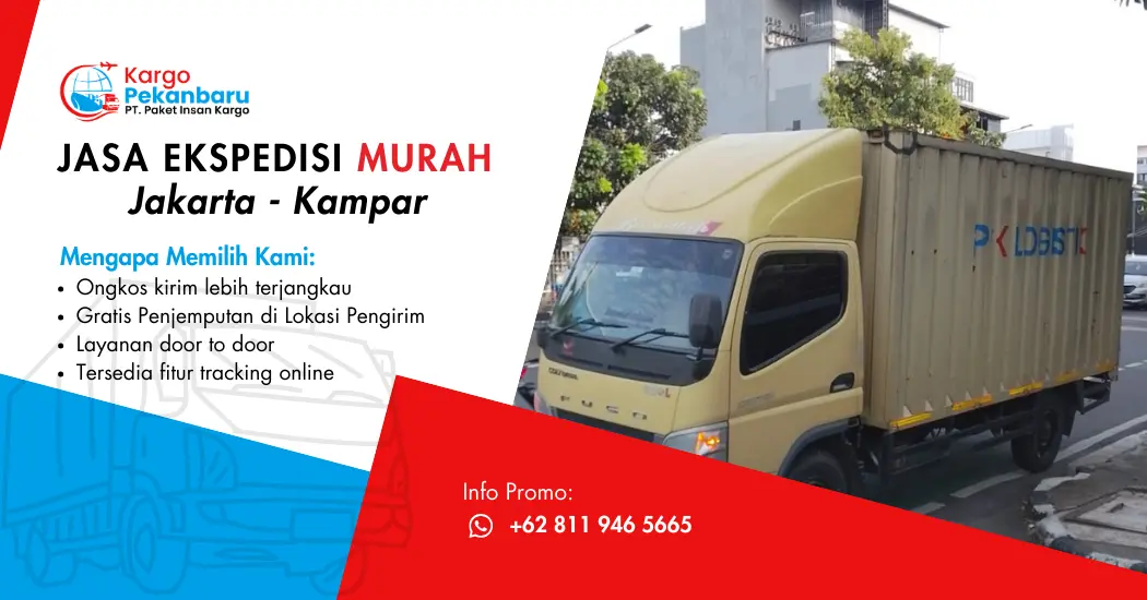 Jasa Ekspedisi Murah Jakarta ke Kampar