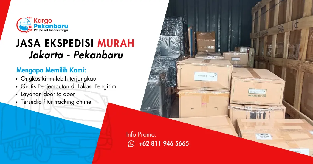 Jasa Ekspedisi Murah Jakarta ke Pekanbaru
