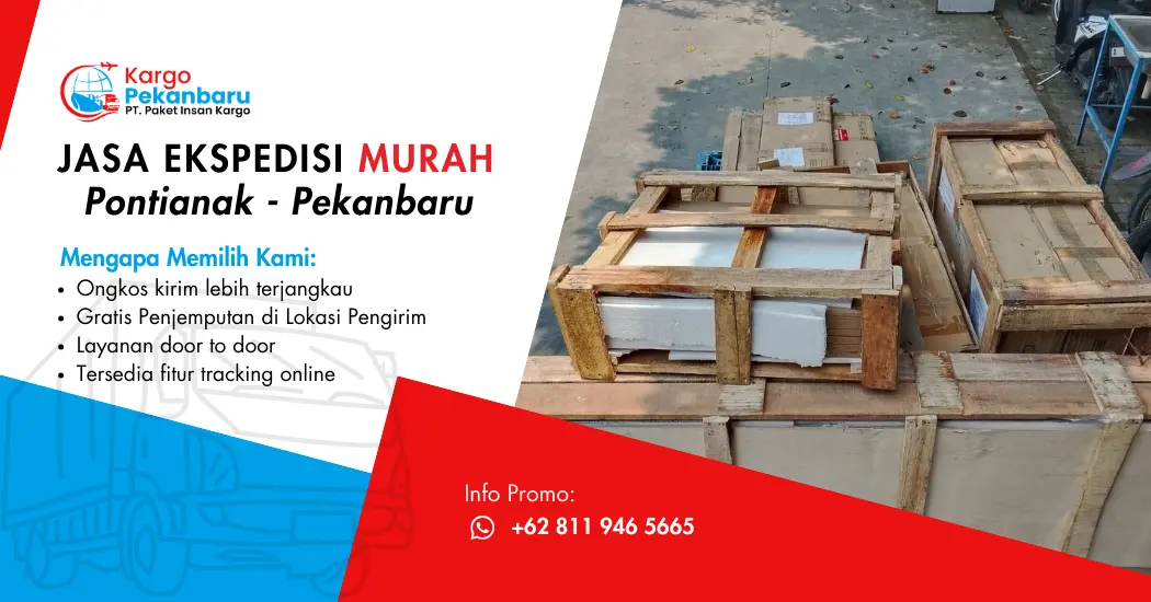 Jasa Ekspedisi Murah Pontianak ke Pekanbaru