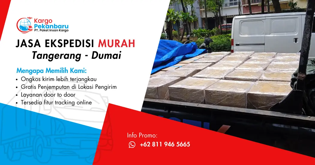 Jasa Ekspedisi Murah Tangerang ke Dumai