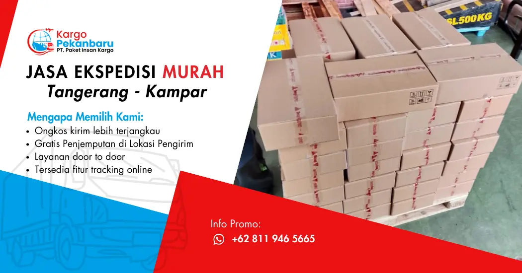 Jasa Ekspedisi Murah Tangerang ke Kampar